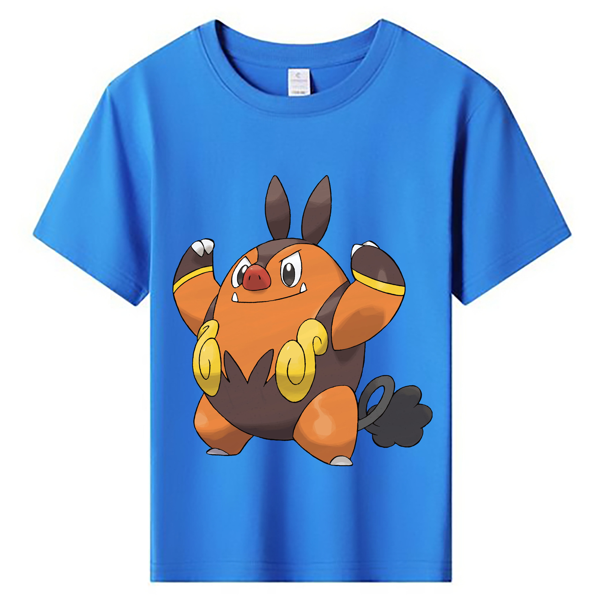 （画像用） ポケットモンスター Pokémon 綿100％キッズTシャツ（フロントプリント）
